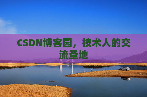 CSDN博客园，技术人的交流圣地