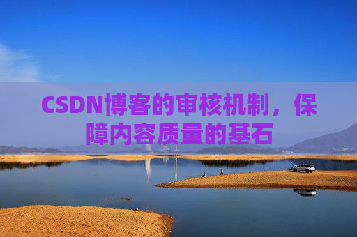 CSDN博客的审核机制，保障内容质量的基石